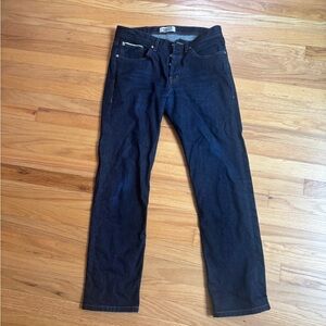 Naked and Famous Raw Denim, Nightshade Stretch Selvedge, 32x32